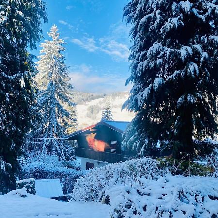 Cocon Alpin, Situation Top, Chalet Reine Des Neiges メジェーヴ エクステリア 写真
