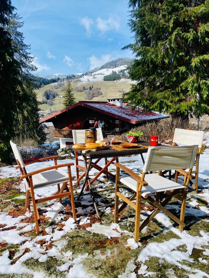 Cocon Alpin, Situation Top, Chalet Reine Des Neiges メジェーヴ エクステリア 写真